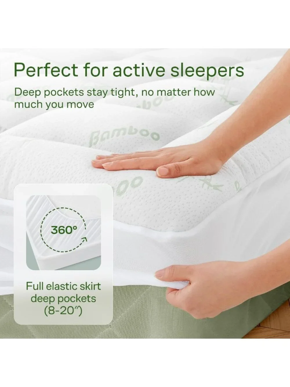 Ultra Soft Twin Mattress Topper for Back Pain Relief & Comfort - Sleep Better!